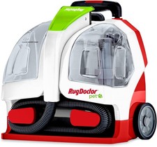 Rug Doctor 93407 Pet Portable Spot Carpet Cleaner 1100W Red & White Hoover New