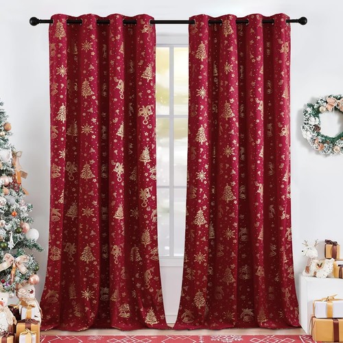 Christmas curtains for living - for,