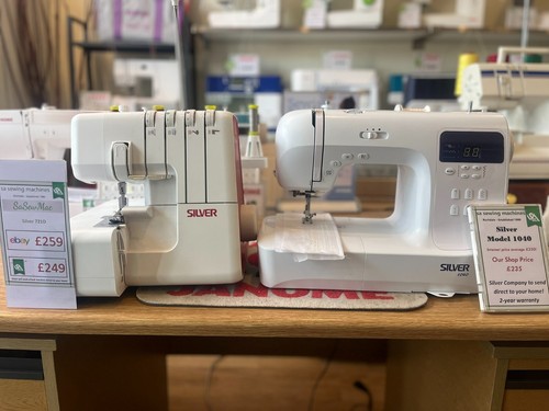 Silver sewing overlock combo - sewing,