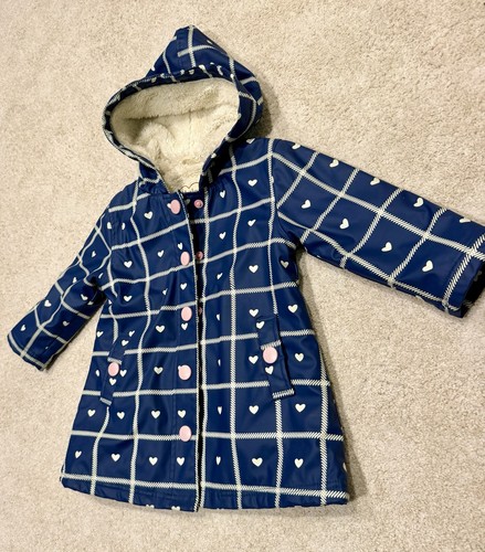 Hatley girls blue raincoat - hatley,