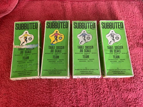 Subbuteo teams froms - 4x,