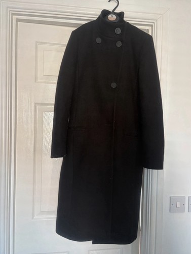 Zara funnel neck coat - funnel,