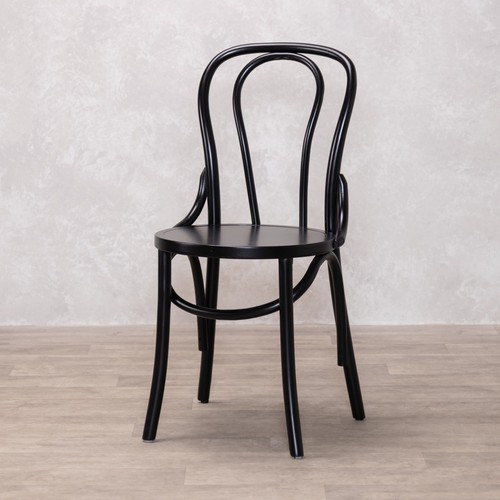 Black oak dining chairs - oak,