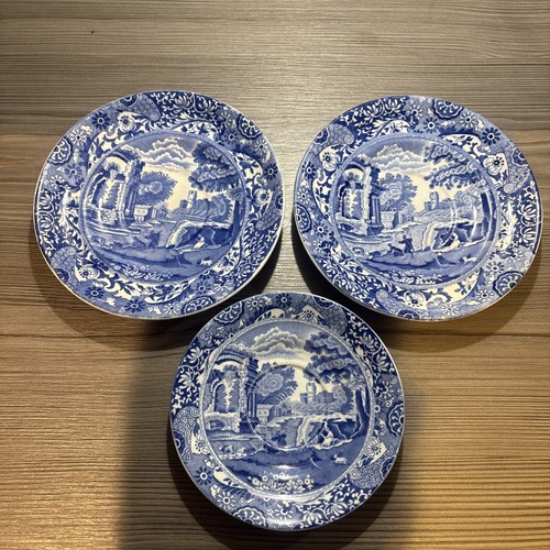 Three copeland spode blue - three,