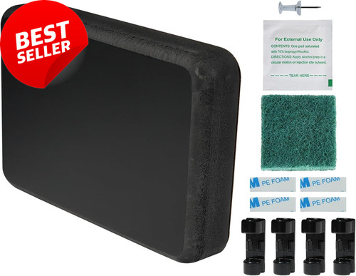 Screwless transducer mount kit - transducer,