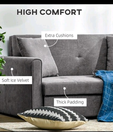 Sitter sofa bed with hidden - sitter,