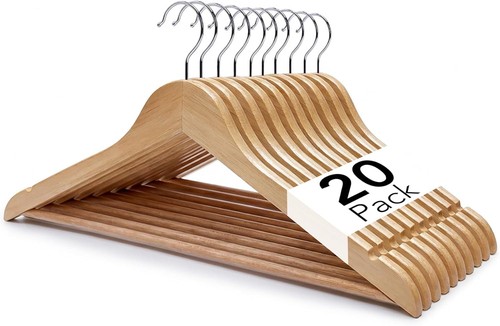 Wooden coat hangers - coat,