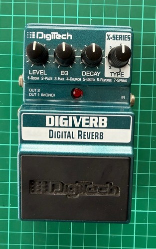 Digitech digiverb reverb - digitech,