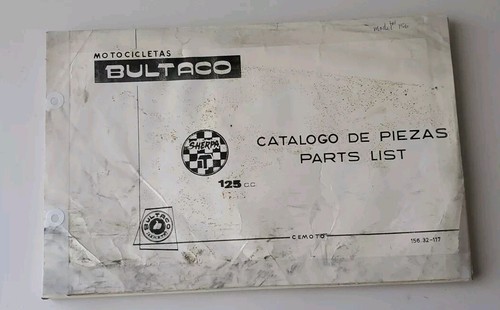 Vintage bultaco sherpa 125 - bultaco,