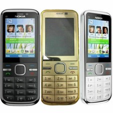  Nokia C5-00 5MP Various Colour-  Bluetooth 3G Unlocked Phone GOLD- BLACK- White