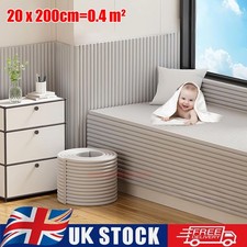 20 x 200cm 3D Wall Padded Self