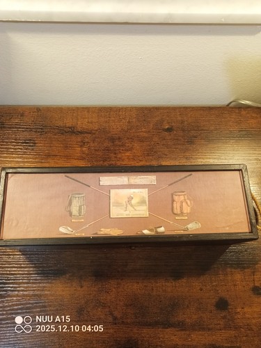Vintage golf themed - wooden, box