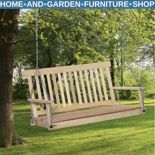 Seater wooden swing - 2,