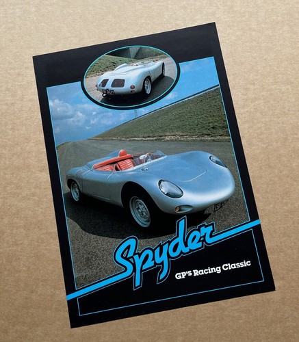 Spyder kit car brochure - kit,