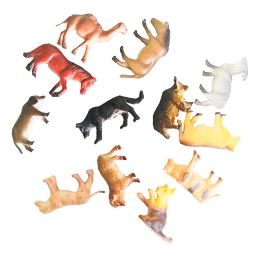 Pieces farm animals figures - 12,