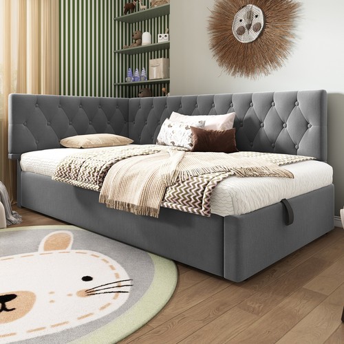 Daybed upholstered bed frame - upholstered,