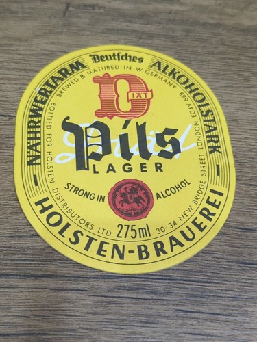 Holsten pils beer mat new - pils,