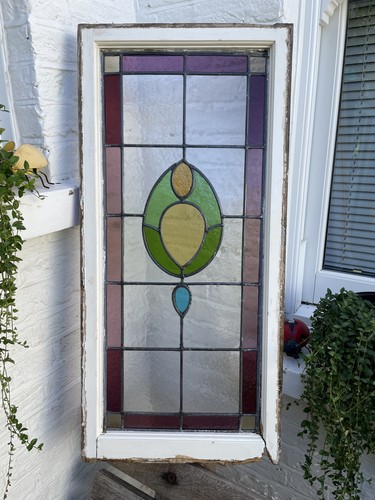 Leaded light stained - , glass