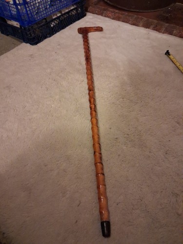 Walking stick vintage - stick, wooden