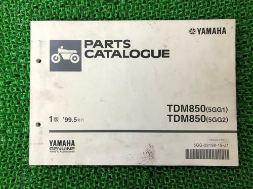 Tdm850 parts list - parts,