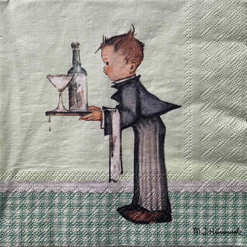 Luncheon paper napkins - paper, for