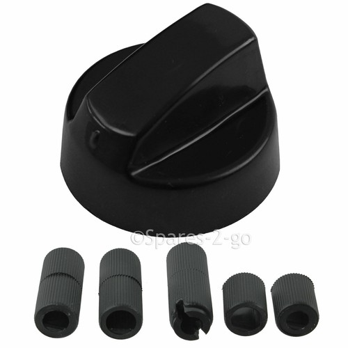 Universal black control - black, knob