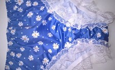 Very Sexy Blue Satin / Soft