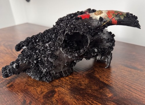 Crystal covered goat - crystal-covered,