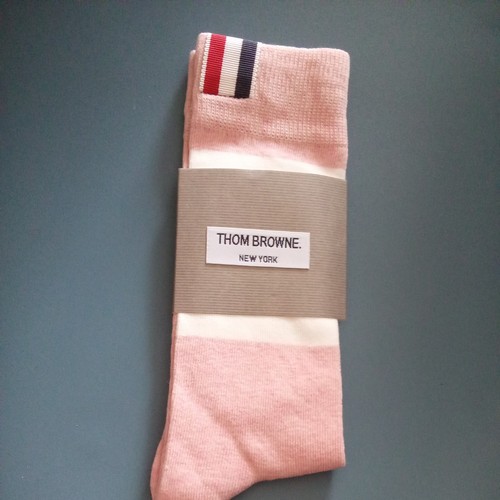 Thom browne pink socks pair - socks,