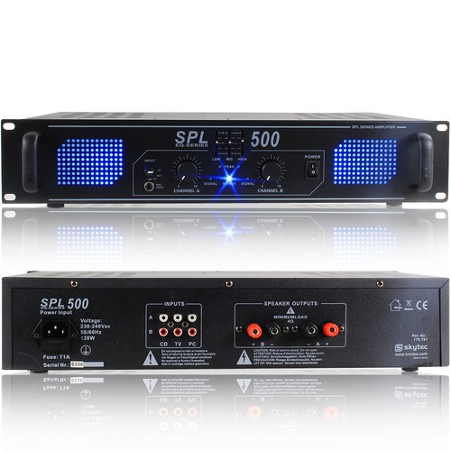 Skytec spl500 amplifier - skytec, dj