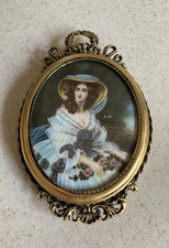 Vintage Miniature Portrait