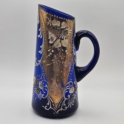 Antique bohemian cobalt glass - antique,