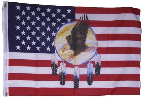 Dream catcher flag - flag, x