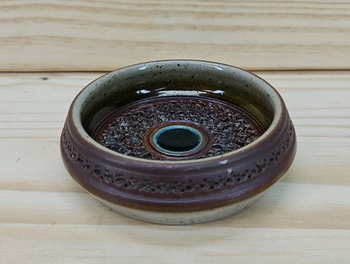 Studio pottery trinket dish - studio,