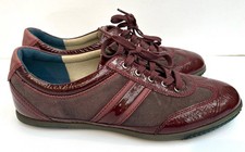 Ecco Trainers Burgundy Shoes