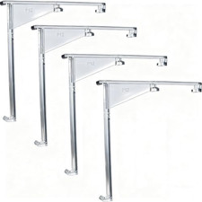 4Pcs Valance Clips 3.5" Clear