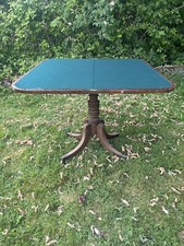 Antique Mahogany Card Table - Country House Condition 