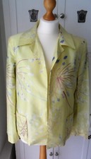 Rare Vintage Original Georgina Von Etzdorf Jacket Pale Lemon Yellow