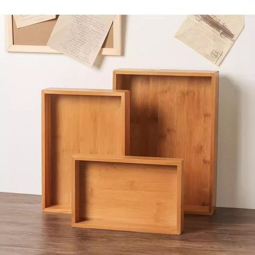 New bamboo wooden rectangular - bamboo,