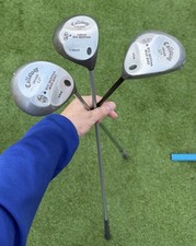 Callaway Big Bertha War Bird golf clubs 7.5, 11, 12 Degrees 3 Clubs