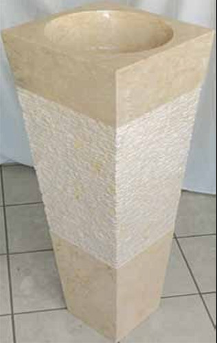 Free standing cream pyramid - free,