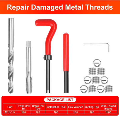 15pc m10 thread repair - 15pc,