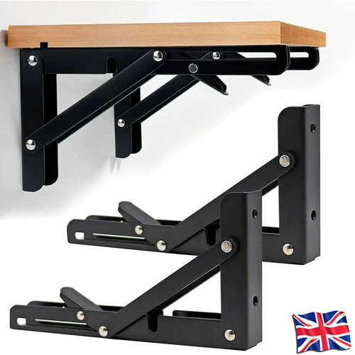 Folding heavy duty shelf - 2x,