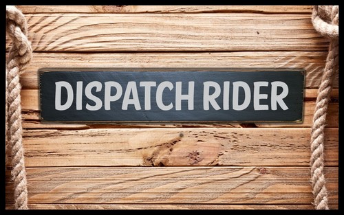 Dispatch rider ww2 vintage - rider,