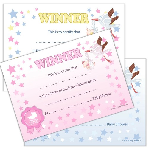 Winner certificates baby - winner,