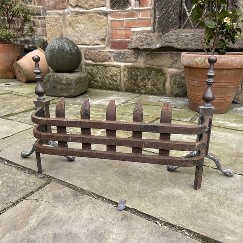Vintage cast iron fire - vintage,