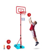 Uimoso Kids Basketball Hoop Height Adjustable Portable Basketball Court for Kids
