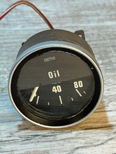 Classic Car Smiths Oil Pressure 0-80 Gauge 52mm