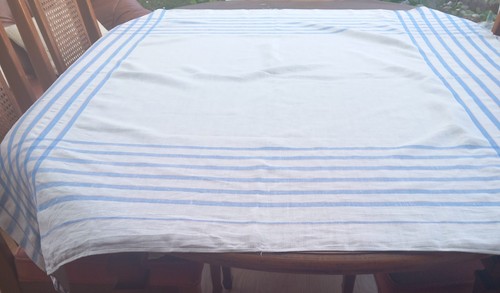 Vintage retro white - white, blue