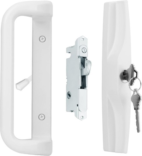White patio sliding door - patio,